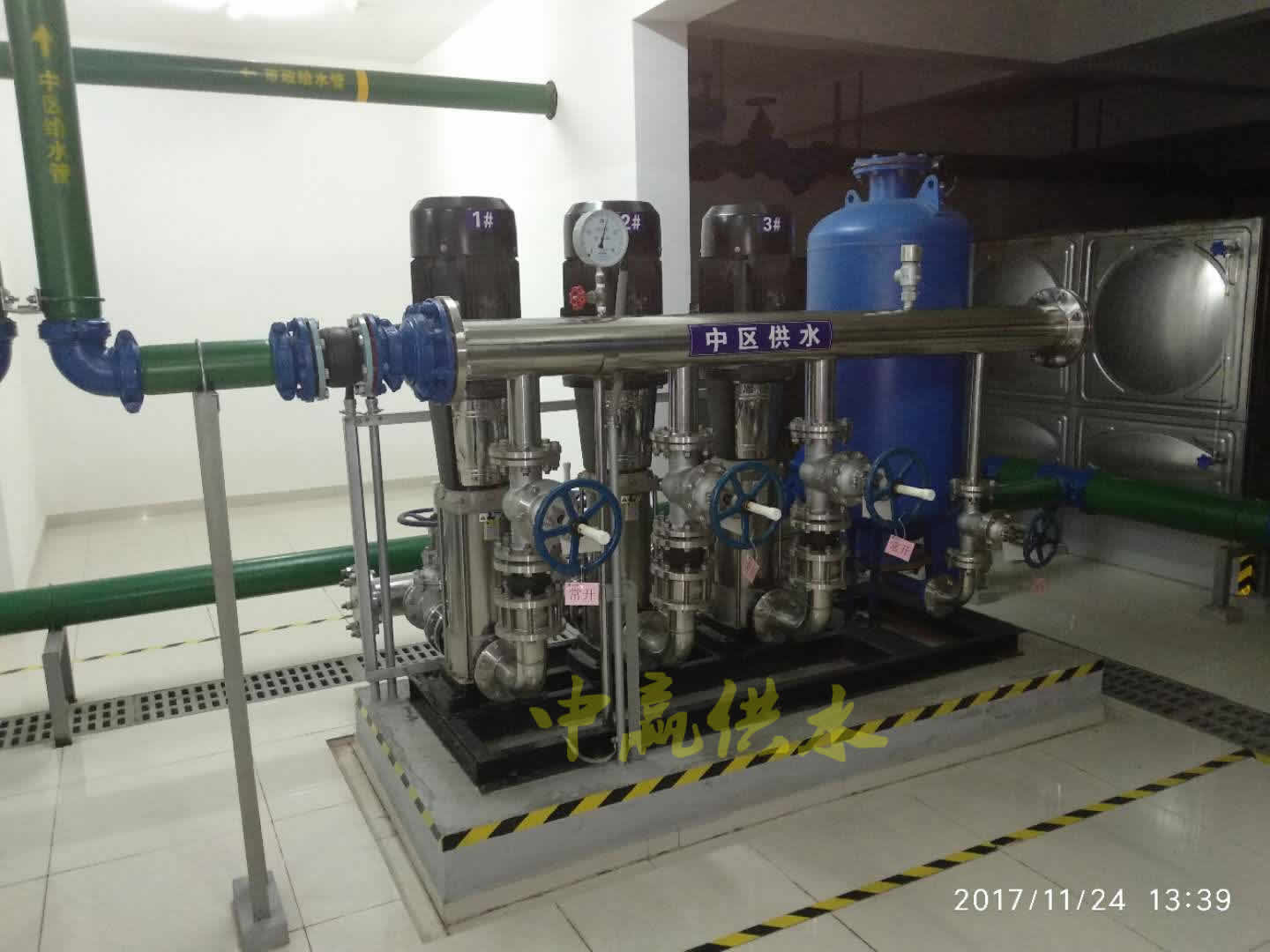罐式管网直联型自来水增压供水设备产品图片